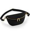 BG766 BagBase Boutique Waist Bag Black colour image